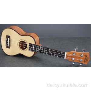 Hochwertige Ukulele mit Perlenstreifen